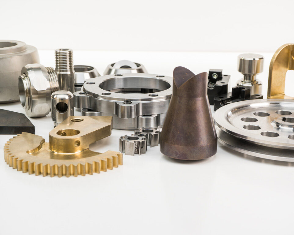 Machined components produced at Ironbox